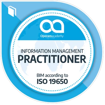 ISO 19650 Information Management Practitioner badge